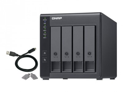 QNAP TR-004 Baie de disques 4 Baies (SATA-300) USB 3.0 (externe)