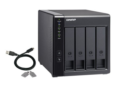 QNAP TR-004 Baie de disques 4 Baies (SATA-300) USB 3.0 (externe)