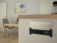 BACHMANN bande de puissance Kapsa S, 2-port, 2 x USB, 2 m BACHMANN bande de puissance Kapsa S, 2-port, 2 x USB, 2 m