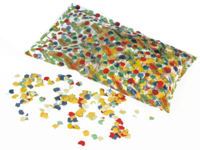 PAPSTAR Confetti, en papier multicolore, contenu: 100 g