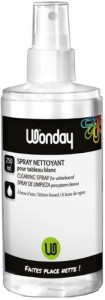 Wonday Nettoyant pour tableau blanc, spray, 250 ml