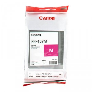 Canon PFI-107M cartouche d'encre Magenta pour imprimante grand format imagePROGRAF
