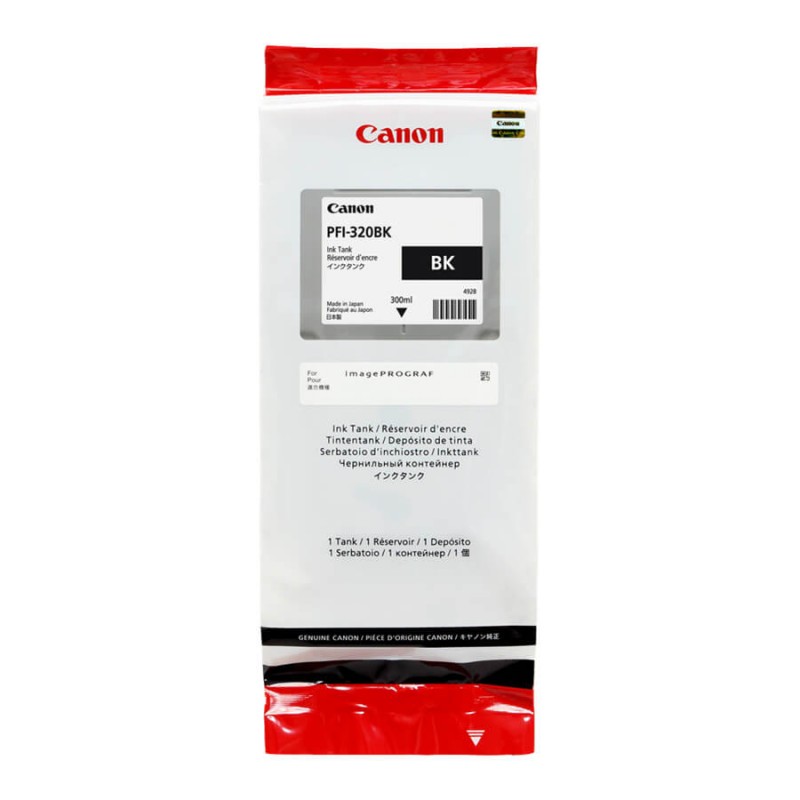 Canon cartouche PFI-320BK Black 300mL
