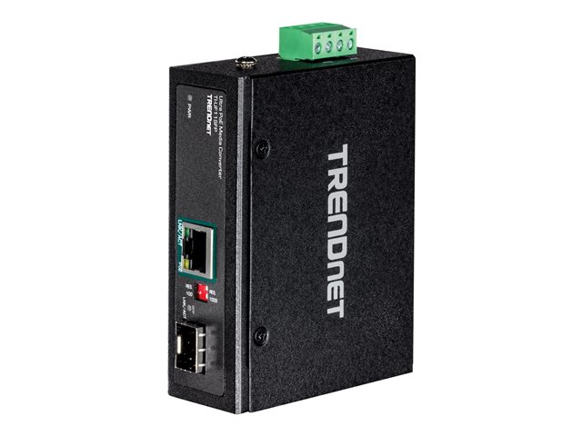 TrendNet : HARDENED INDUSTR SFP TO GIGABIT UPOE MEDIA CONVERTER