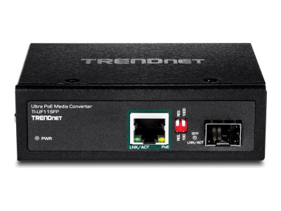 TrendNet : HARDENED INDUSTR SFP TO GIGABIT UPOE MEDIA CONVERTER