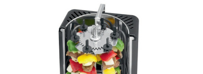 CLATRONIC Doner verticale Multigrill DVG 3686, noir