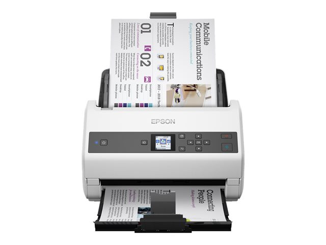 Epson WorkForce DS-1630 - Scanner de documents - Recto-verso - A4 - 1200  dpi x 1200 dpi - jusqu'à 25 ppm (mono) / jusqu'à 25 ppm (couleur) -  Chargeur automatique de documents (