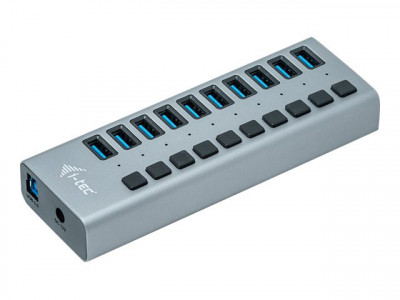 I-Tec : I-TEC USB 3.0 HUB 10 PORT 48 W I-TEC USB 3.0 HUB 10 PORT 48 W