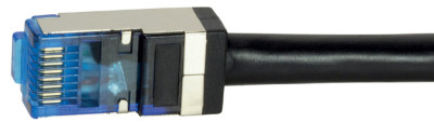 LogiLink Câble patch extérieur, cat. 6A, S/FTP, 2,0 m, noir