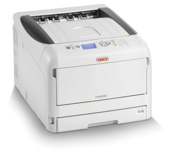 OKI PRO8432wt Imprimante laser couleur A3 à encre blanche pour textile, packaging et vitrophanie