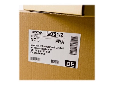 Brother DK-11247 Étiquettes Noir sur blanc 180 étiquette(s) 103 x 164 mm