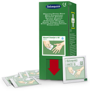 CEDERROTH Salvequick Lingettes nettoyantes, pack de 40