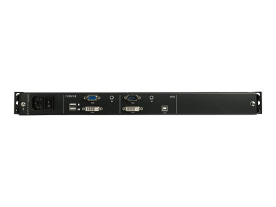 Startech : 17IN HD RACKMOUNT KVM CONSOLE DUAL RAIL 1080P KVM DVI/VGA