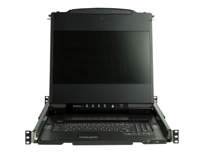 Startech : 17IN HD RACKMOUNT KVM CONSOLE DUAL RAIL 1080P KVM DVI/VGA