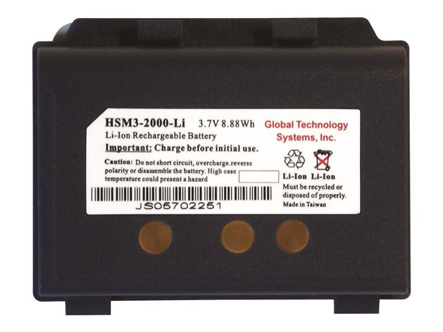 GTS : C-549-330-523 LI ION 2400 MAH 3.7V MCB-6000S