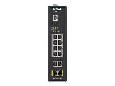 D-Link : 12-PORT L2 INDUSTRIAL SWITCH SMART MANAGED GIGABIT POE gr