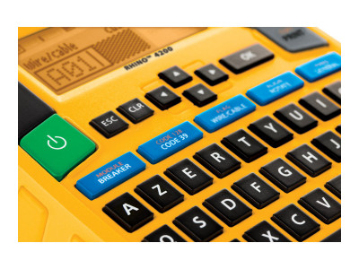 Dymo : RHINO 4200 Etiqueteuse AZERTY