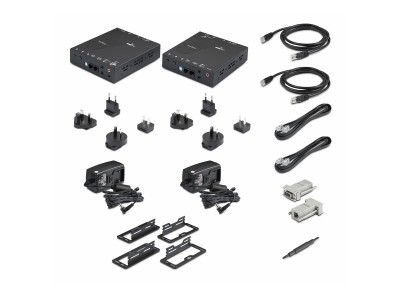 Startech : HDMI OVER IP VIDEO EXTENDER kit UHD 4K HDMI EXTENDER OVER IP