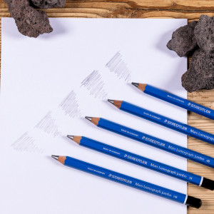 STAEDTLER crayon jumbo Mars Lumograph, dureté: 6B