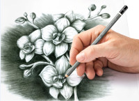 STAEDTLER Mars charbon charbon Lumograph, Etat: S