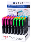 Tombow Surligneur MONO edge, présentoir acrylique de 48 Tombow Surligneur MONO edge, présentoir acrylique de 48
