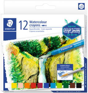 STAEDTLER Aquarellkreide design Journey, 24er Kartonetui