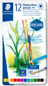 STAEDTLER Aquarellstift design Journey, 24er Boîtier métallique