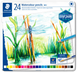 STAEDTLER Aquarellstift design Journey, 24er Boîtier métallique