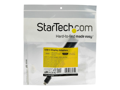 Startech : USB-C TO HDMI ADAPTER avec HDR 4K 60HZ DP 1.4 HDMI 2.0B