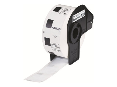 Brother : PERMANENT ADHESIVE SQ LABEL 23MM X 23MM 1000 P ROLL
