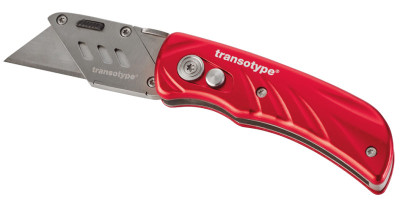 transotype Cutter PRO, boîtier en aluminium, rouge