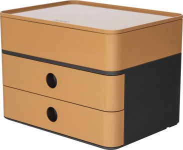 HAN Schubladenbox SMART-BOX ainsi que ALLISON, orange abricot