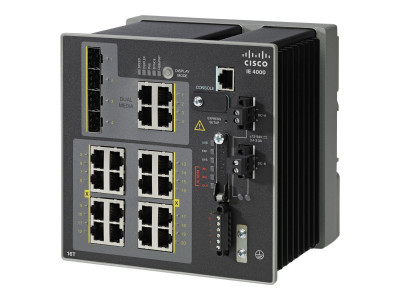 Cisco : IE 4000 16 X RJ45 10/100M 4X1G COMBO LAN BASE