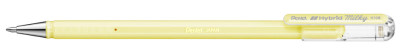 Pentel Stylo roller à encre gel Hybrid Milky, blanc