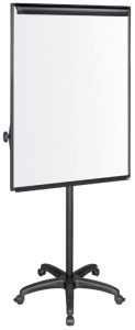 Bi-mobiles Bureau paperboard, (B) x 700 (H) 1,000 mm, schwarz