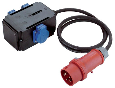 BACHMANN Adaptateur CEE, 3 fois, recâblé