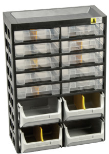 ALLIT petites pièces VarioPlus de base 21, 14 compartiments