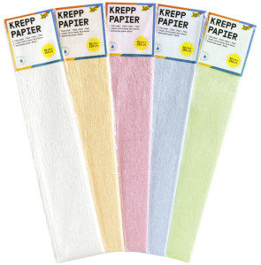 papier crêpe folia rouleau iridescent, (B) x 500 mm (L) 2,5 m