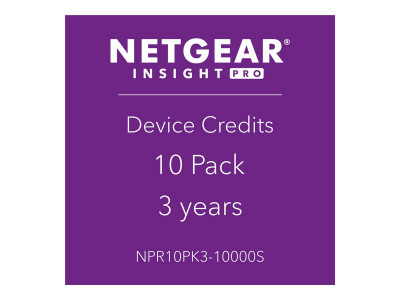 Netgear : INSIGHT PRO 10 pack 3 ans