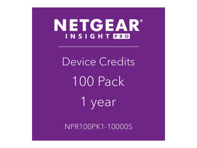 Netgear : INSIGHT PRO 100 pack 1 ans