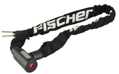 FISCHER Antivol de vélo de la chaîne, longueur 900 mm, noir