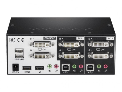 TrendNet : 2-PORT DVI KVM SWITCH DUAL MONITOR