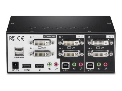 TrendNet : 2-PORT DVI KVM SWITCH DUAL MONITOR