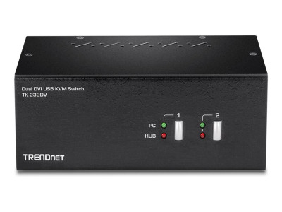 TrendNet : 2-PORT DVI KVM SWITCH DUAL MONITOR