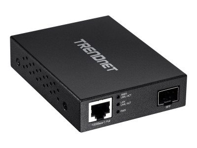 TrendNet : SFP FIBER MEDIA CONVERTER GIGABIT POE PD