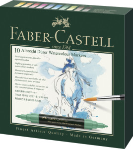 FABER-CASTELL Marqueur aquarelle ALBRECHT DÜRER, étui de 20