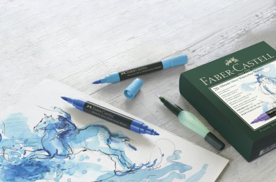 FABER-CASTELL Marqueur aquarelle ALBRECHT DÜRER, étui de 20