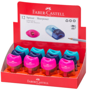 FABER-CASTELL Taille-crayon réservoir TREND 2019, présentoir