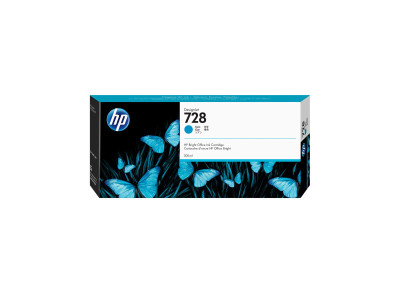 HP cartouche d'encre No 728 300ML CYAN