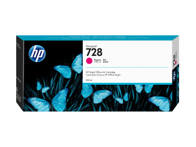 HP cartouche d'encre No 728 300ML MAGENTA